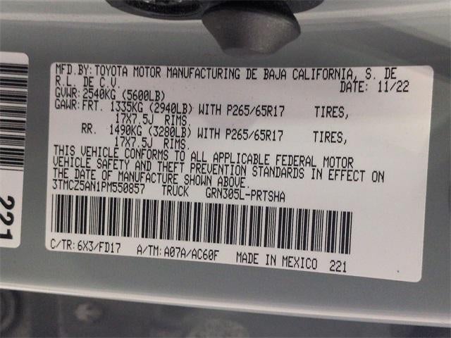 2023 Toyota TACOMA TRD SPORT TRD Sport V6