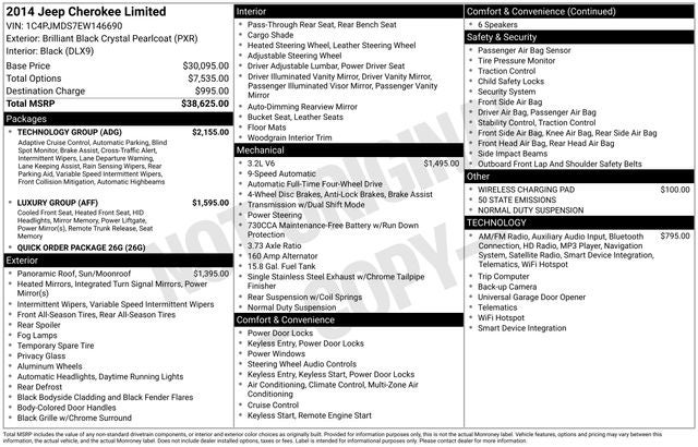 2014 Jeep Cherokee Limited