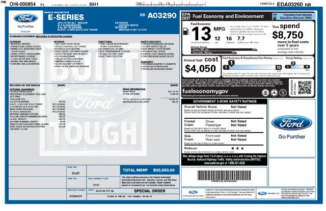 2014 Ford E-150 XLT