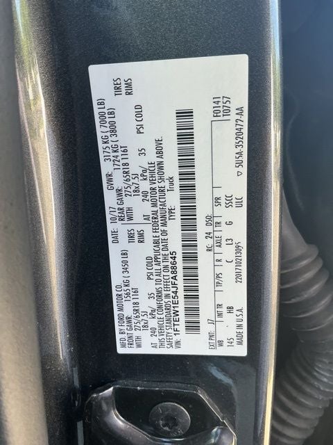 2018 Ford F-150 Lariat