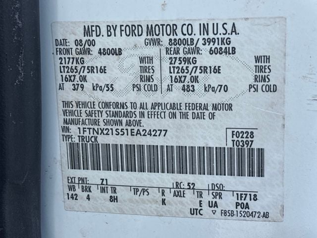 2001 Ford F-250SD Lariat