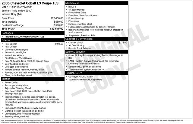 2006 Chevrolet Cobalt LS