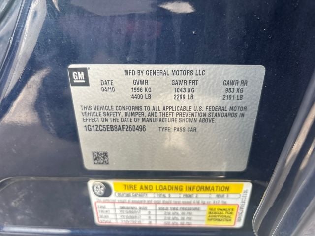 2010 Chevrolet Malibu LT 1LT