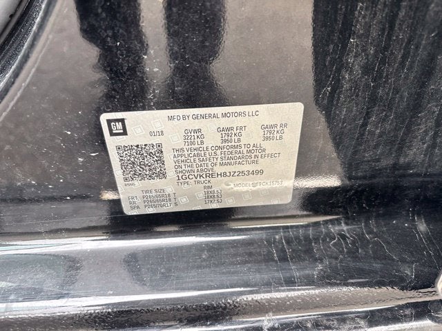 2018 Chevrolet Silverado 1500 LT LT1