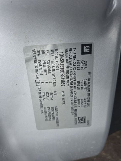 2013 Chevrolet Suburban 1500 LT