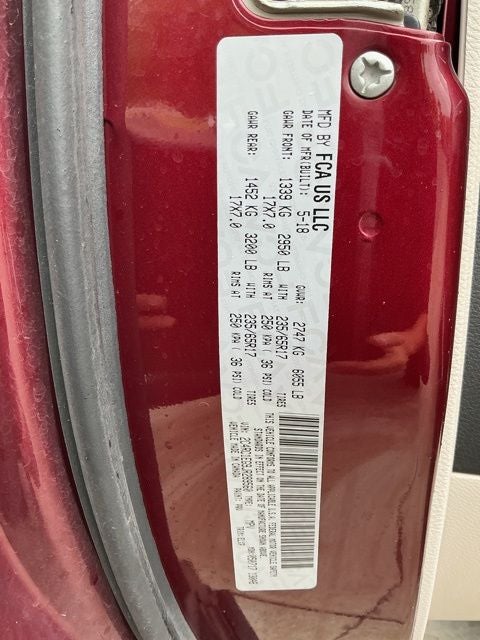 2018 Chrysler Pacifica Touring L Plus