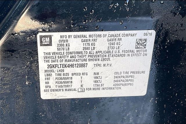 2017 GMC Terrain SLE-2