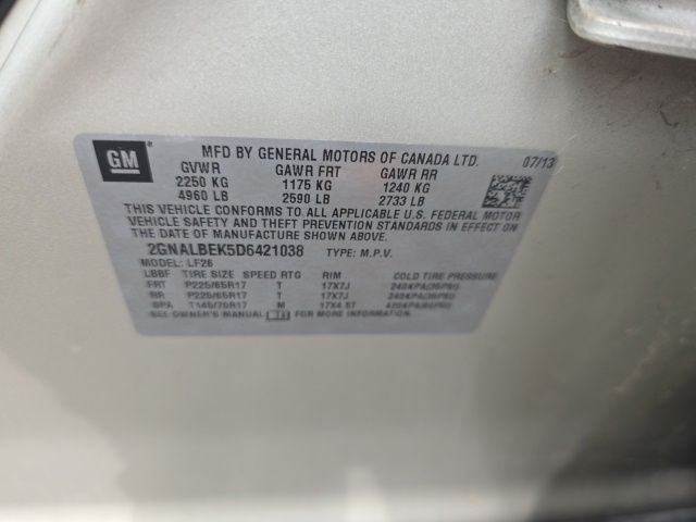 2013 Chevrolet Equinox LS