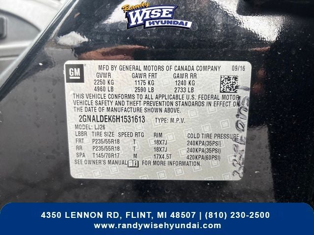 2017 Chevrolet Equinox Premier