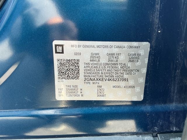 2019 Chevrolet Equinox LT