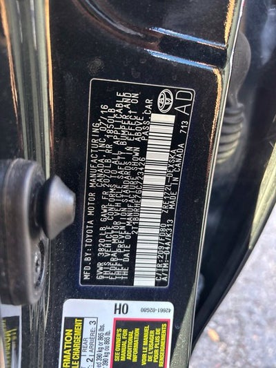 2016 Toyota Corolla S Plus