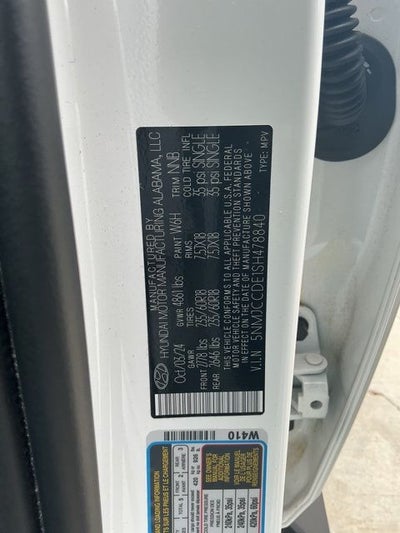 2025 Hyundai Tucson SEL Convenience