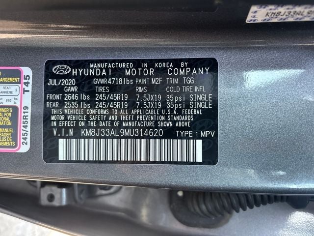 2021 Hyundai Tucson Sport