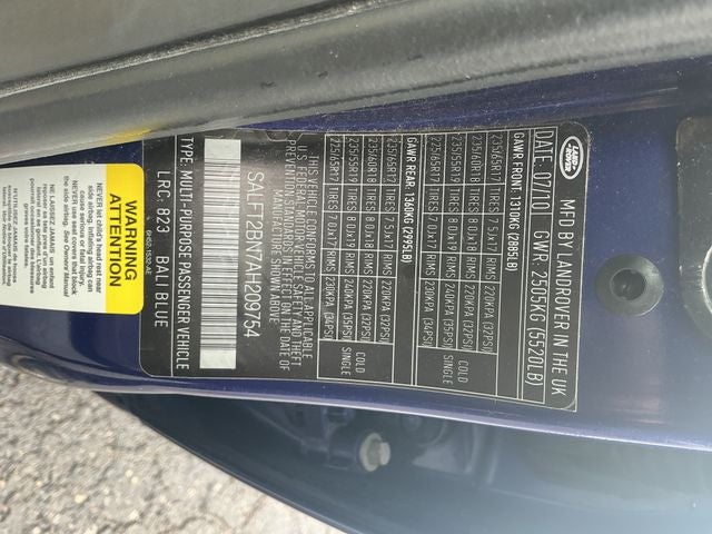 2010 Land Rover LR2 HSE