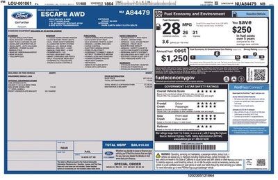 2022 Ford Escape S