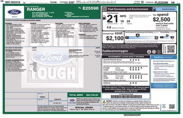 2023 Ford Ranger XLT