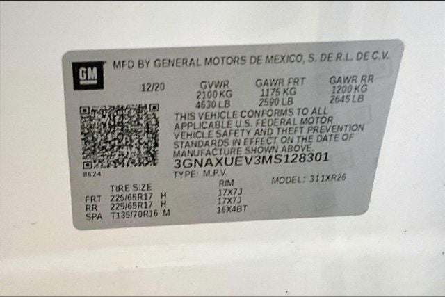 2021 Chevrolet Equinox LT