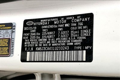 2020 Hyundai Tucson Value