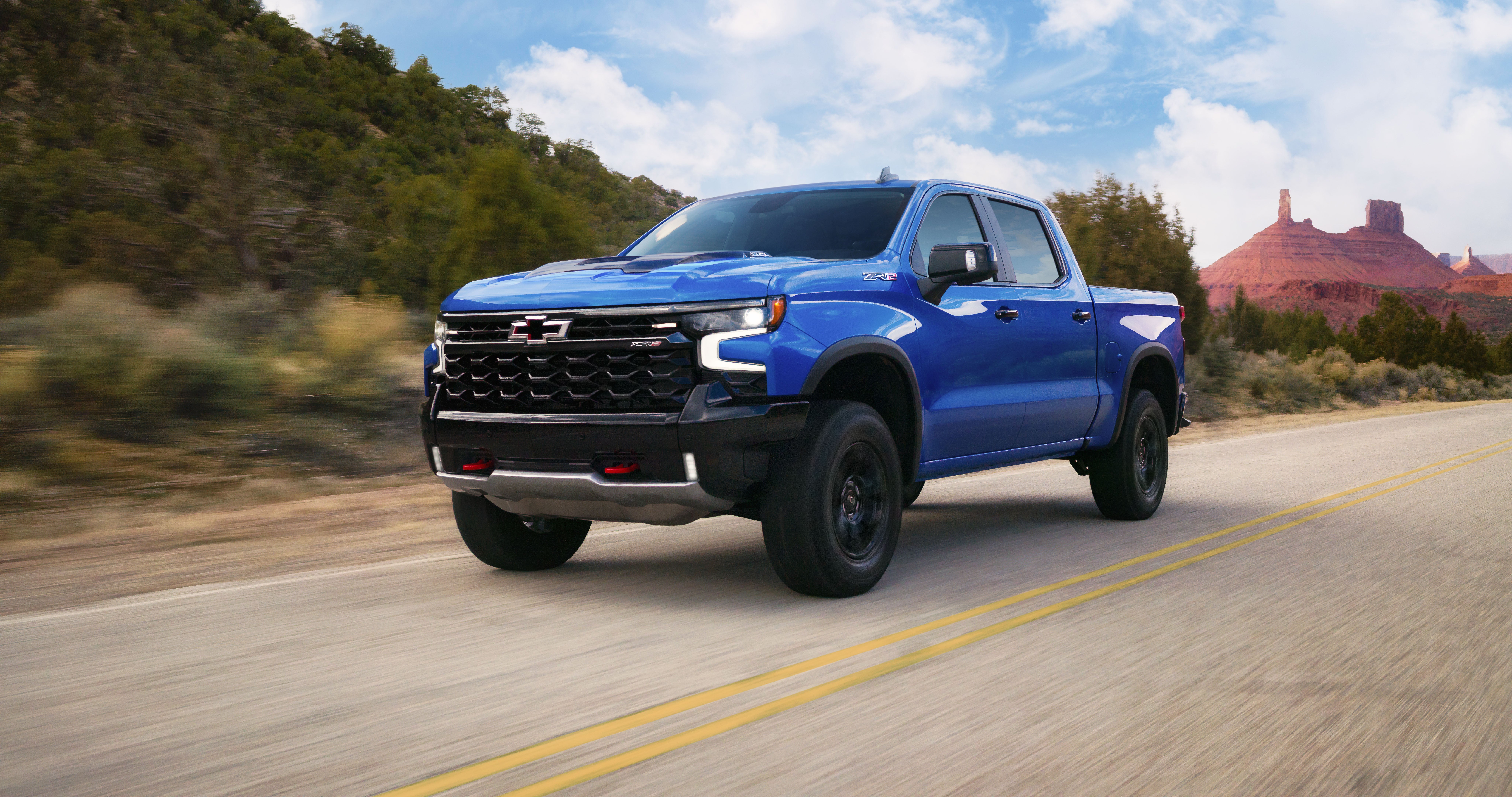 Blue 2026 Chevrolet Silverado 1500