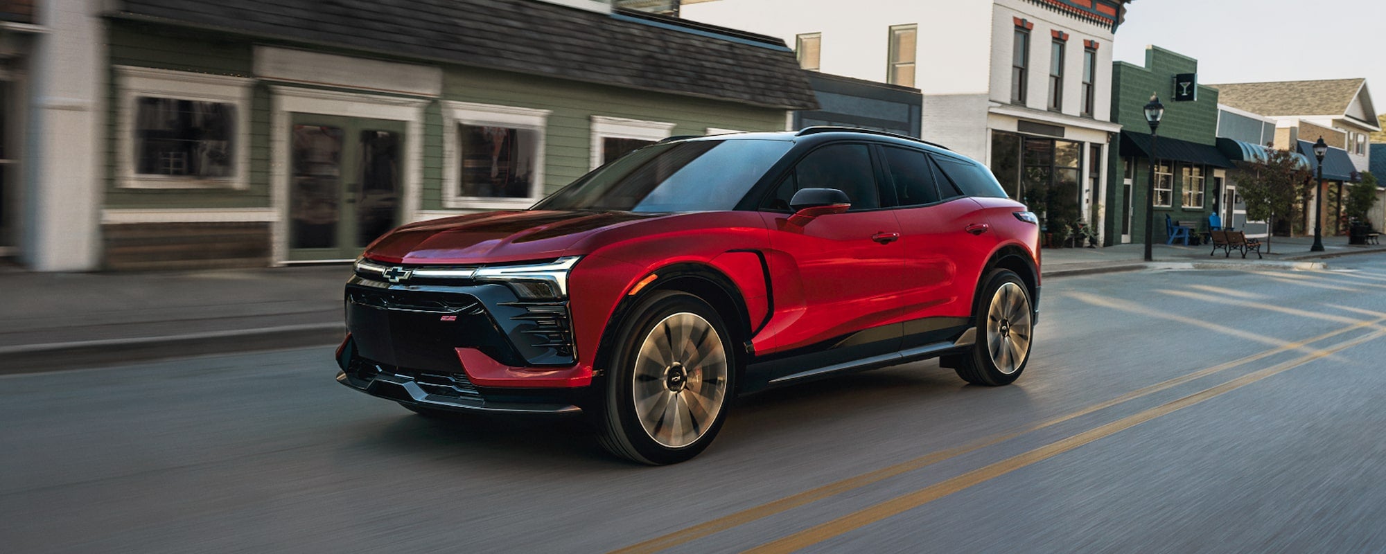 Exterior of a 2026 Chevy Blazer EV