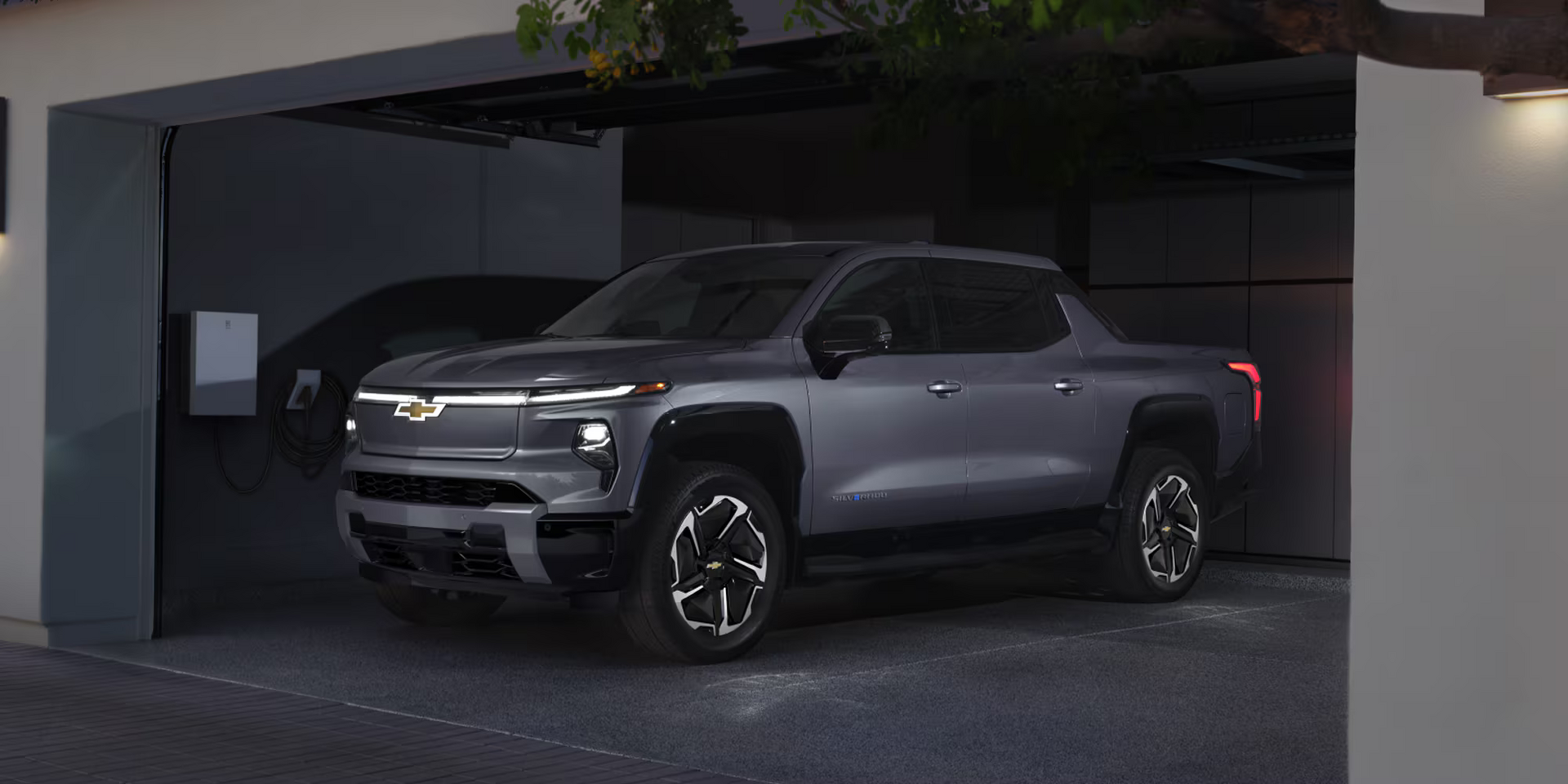 Gray 2026 Chevrolet Silverado EV