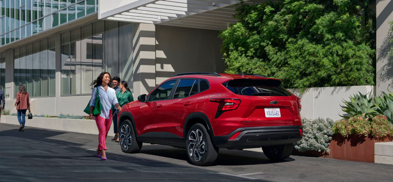 Red 2026 Chevy Trax