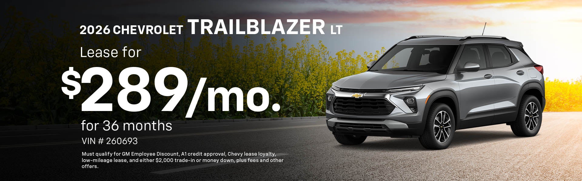 2026 Chevrolet Trailblazer