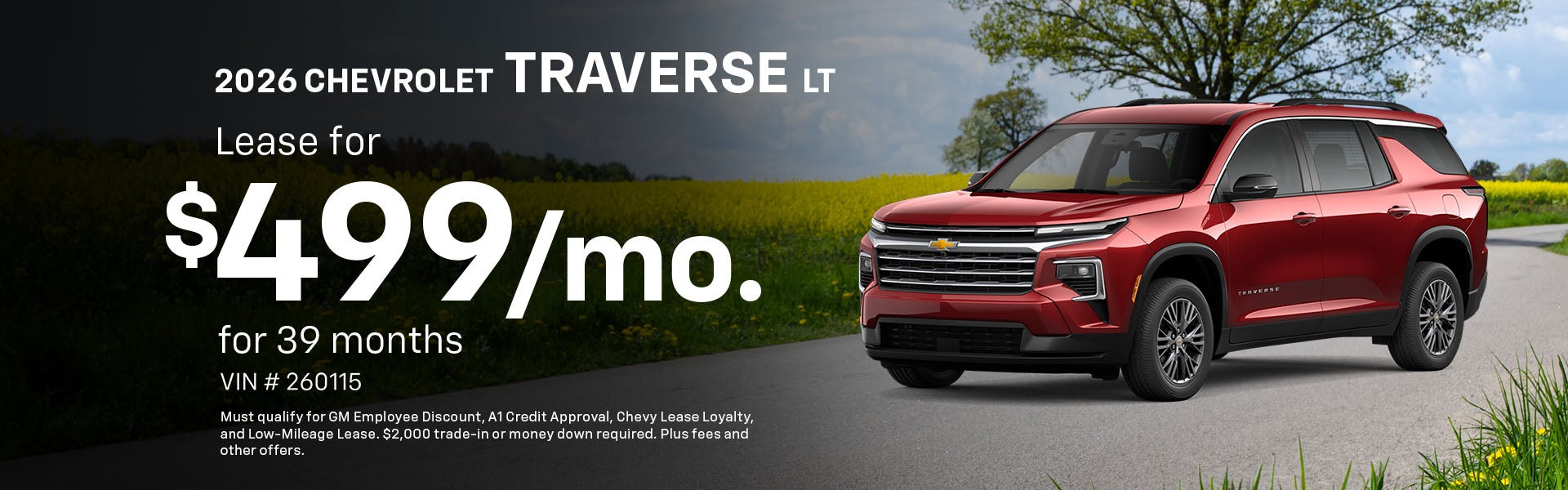 2026 Chevrolet Traverse LT