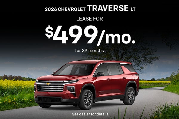 2026 Chevrolet Traverse LT